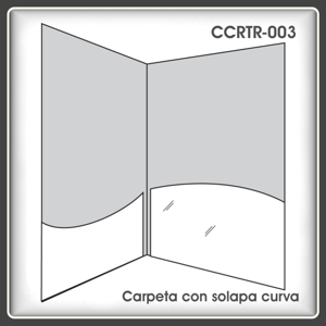 carpeta solapa curva